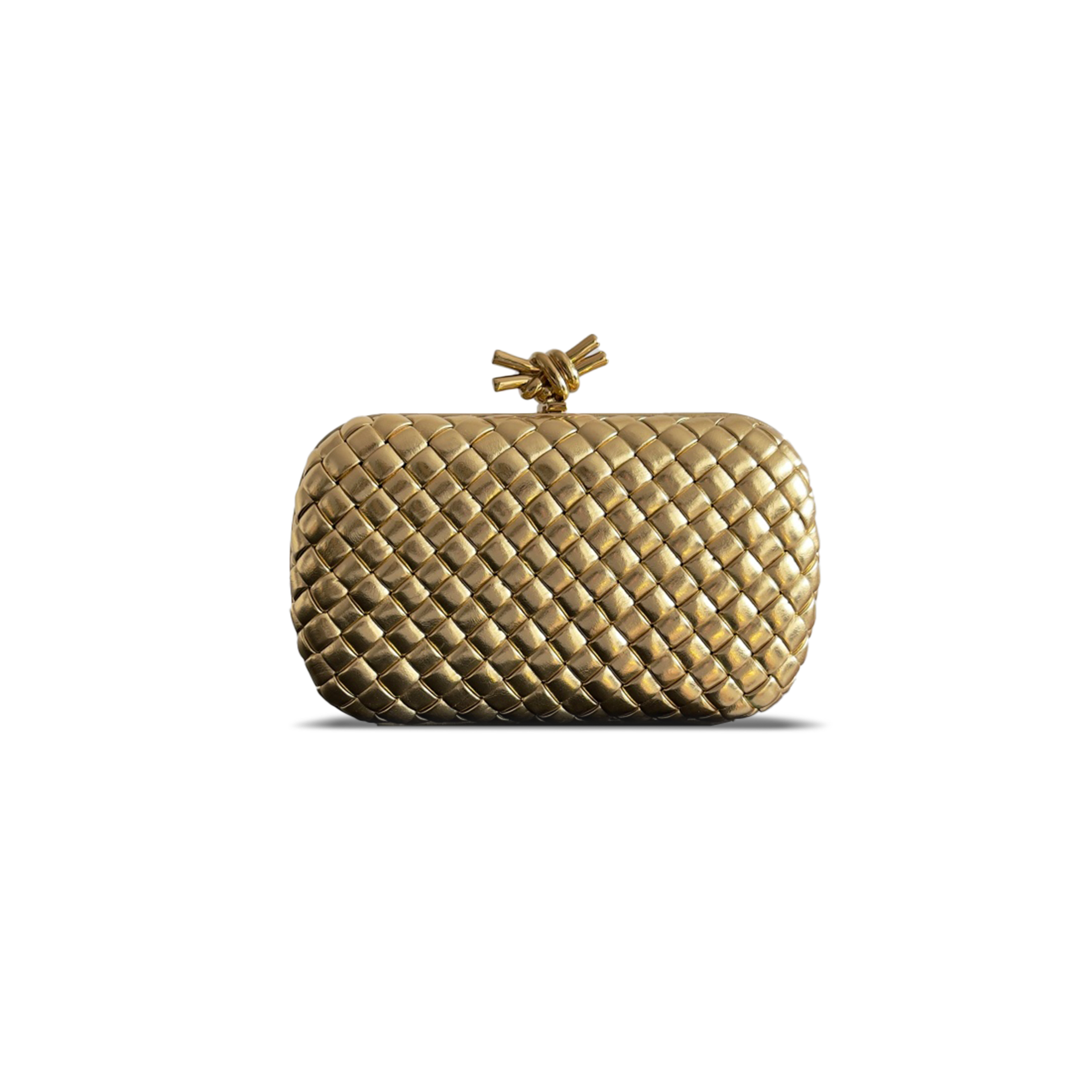 bo*te*ga Ve*ne*ta knot minaudiÈre clutch 717622v2h417100 (20.5*12.5*6cm)